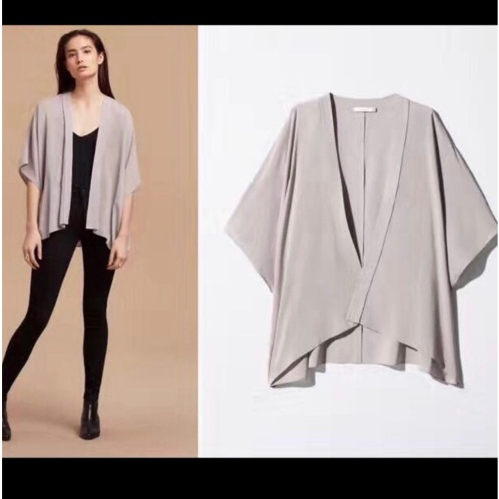 Aritzia Talula Fawkner kimono style blouse in Lilac Fog size xxs/xs NWT